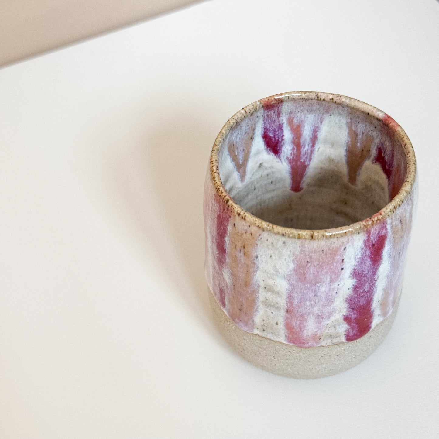 Medium Size Tumbler in Red Stripe