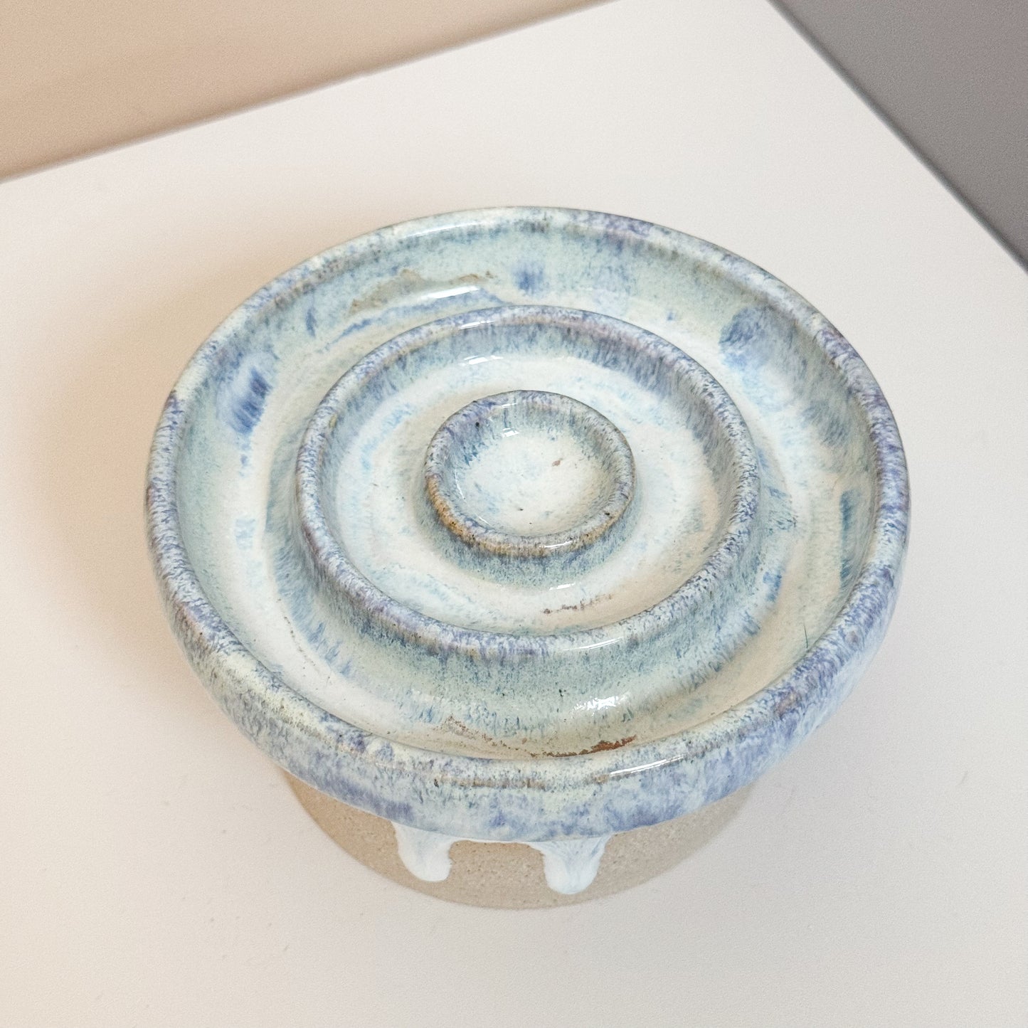 Pet Slow Feeder in Dreamy Blue